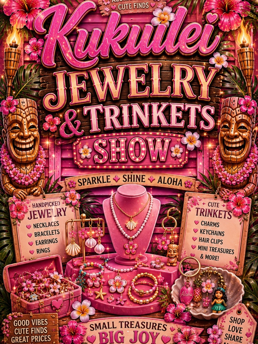 Jewelry & Trinkets Show in Hawaii @kukuilei